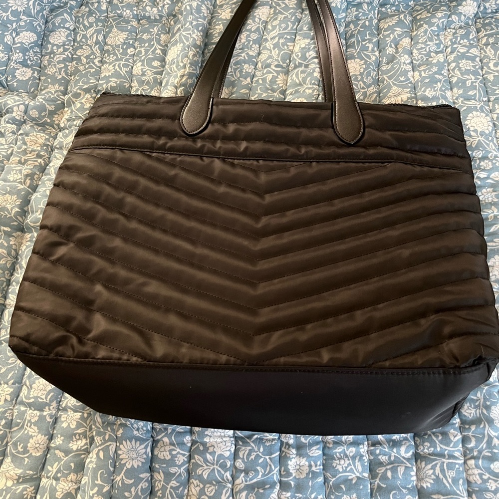 A New Day tote with laptop sleeve